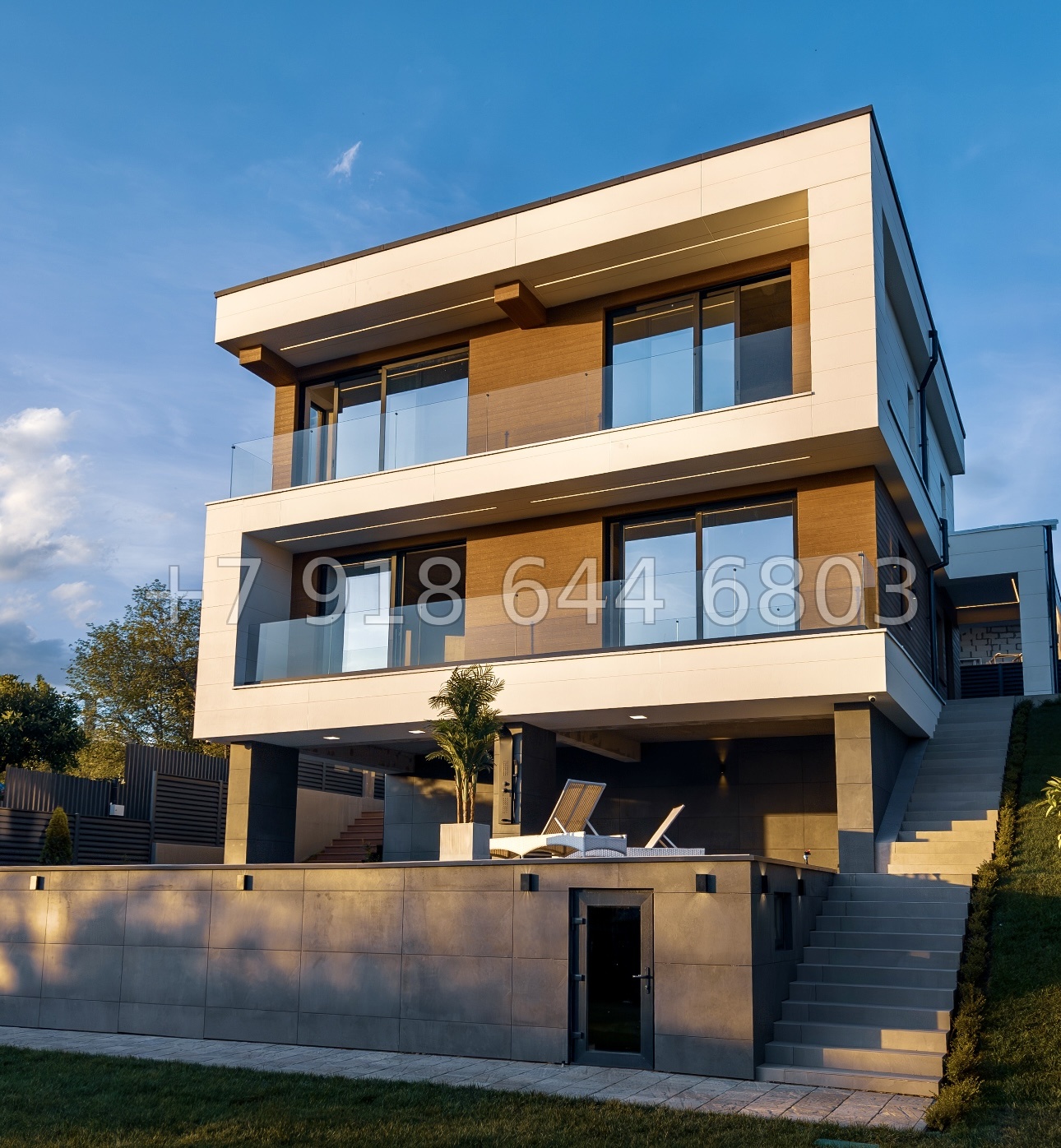 № 28 м. Современный дом с бассейном в Адлере  - миниатюра 11