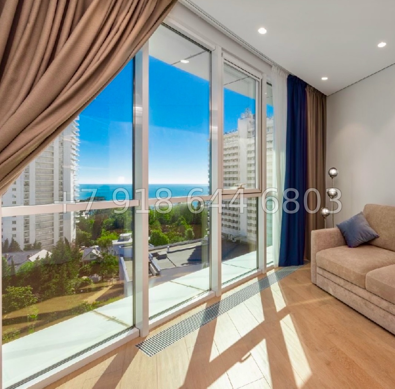 № 42 е. Квартира в ЖК Миллениум Тауэр Сочи  - миниатюра 3