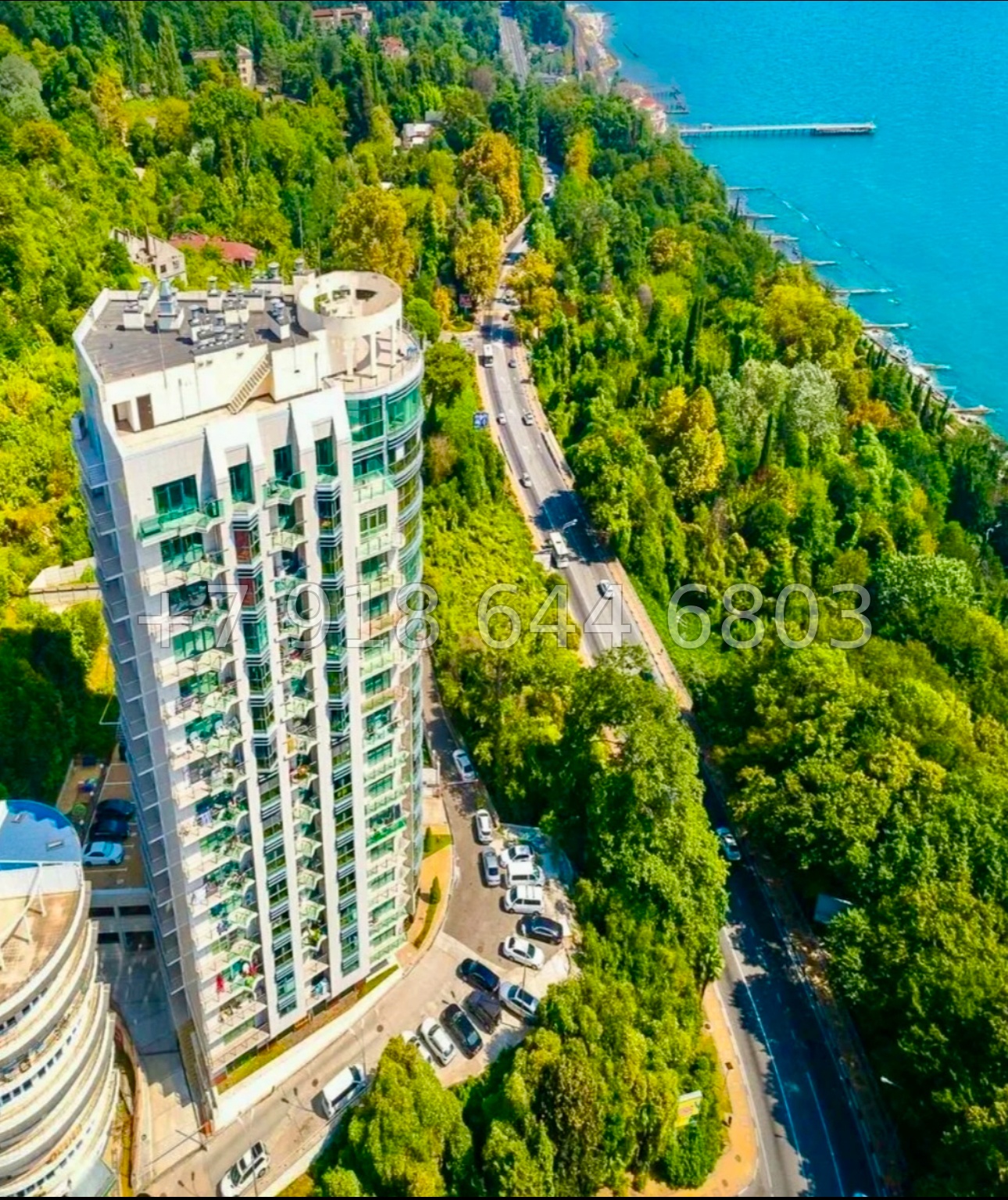 № 25е. Квартира с видом на море. Черновая. Центр Сочи - миниатюра 17