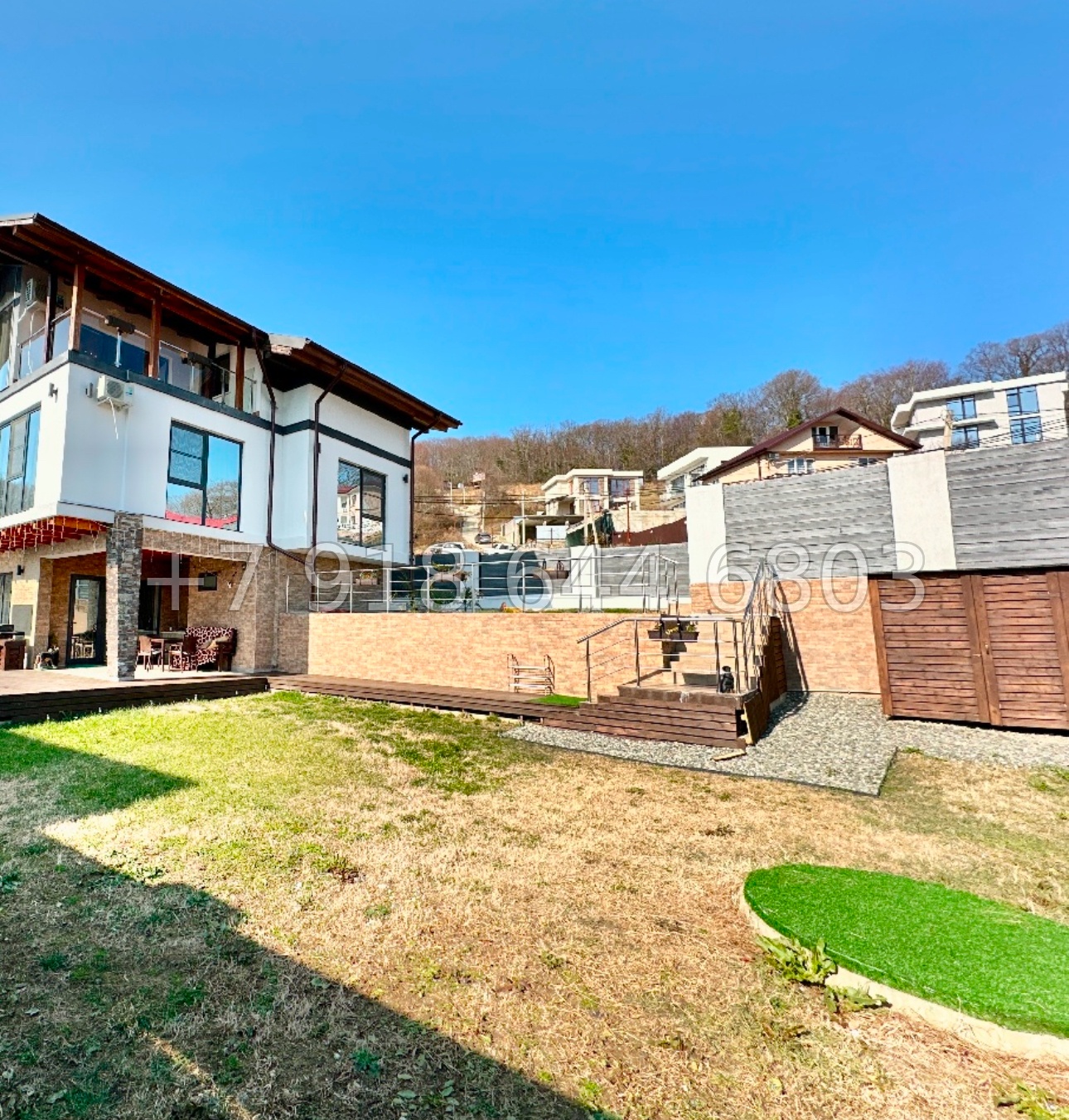 № 221 Б. Дом с бассейном в Сочи Каштаны  - миниатюра 4