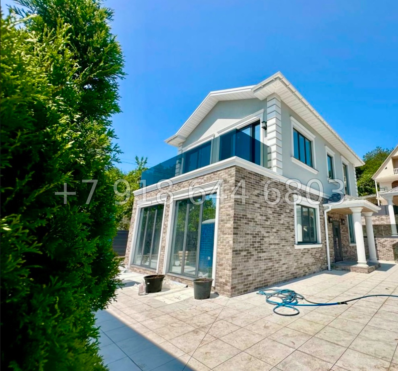 № 116 Б. Дом с бассейном в Адлере  - миниатюра 1