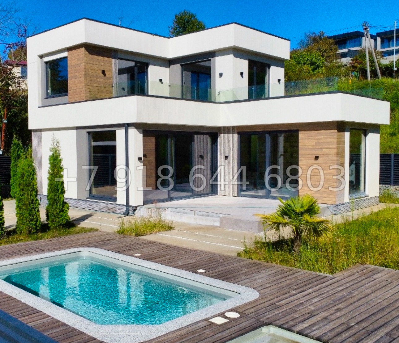 № 181 Б. Дом с бассейном и с видом на море в Сочи  - миниатюра 36