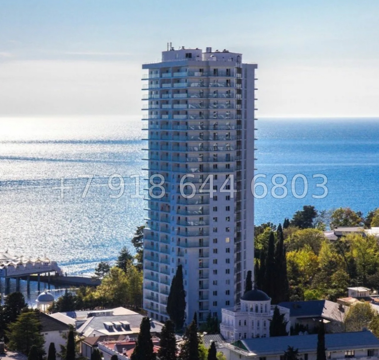 № 64 е. Квартира на море в центре города Сочи  - миниатюра 31