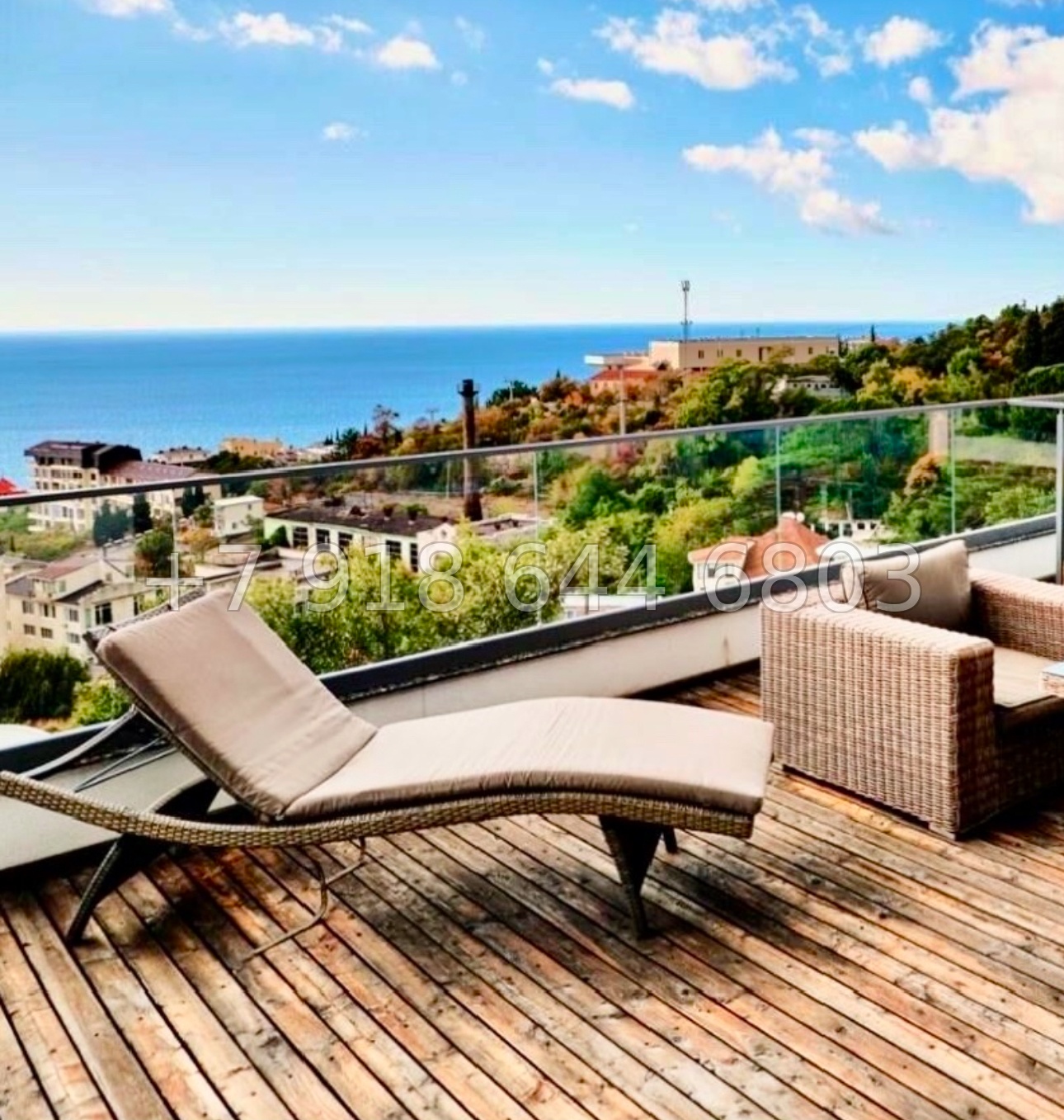 № 43 г. Огромная Квартира в Ялте пгт. Кореиз  - миниатюра 1