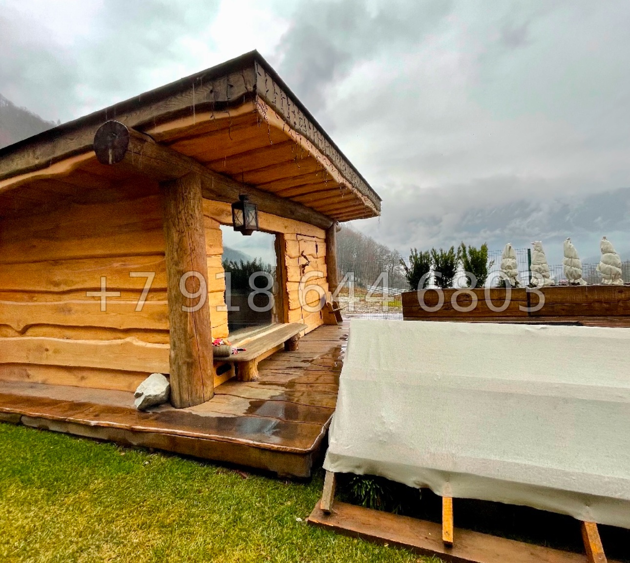 № 42 м. Дом на Красной Поляне. Вид на горы - миниатюра 3