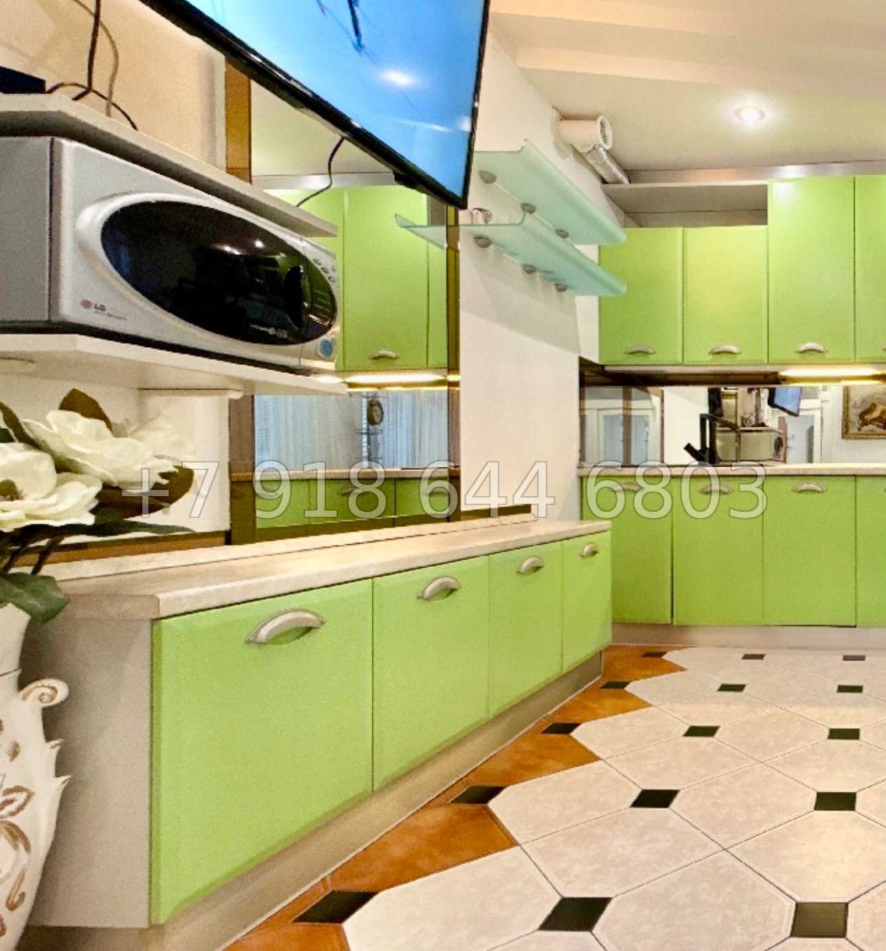 № 424 р. Большая двухкомнатная квартира в Сочи  - миниатюра 18