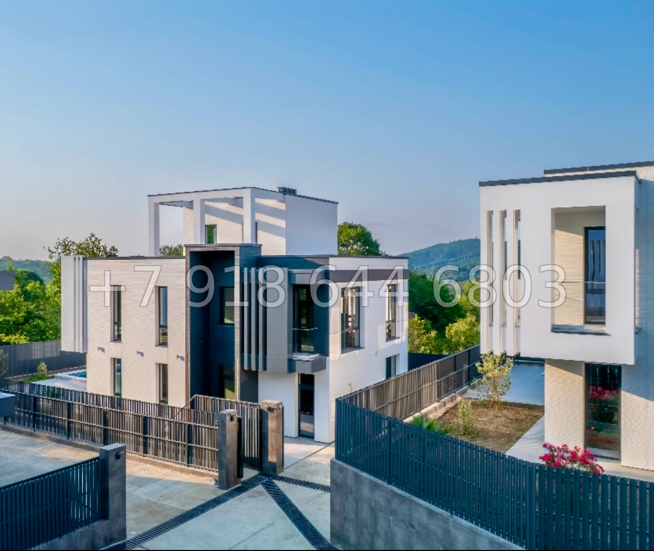 № 117 Б. Адлер 8 домов с бассейном  - миниатюра 17