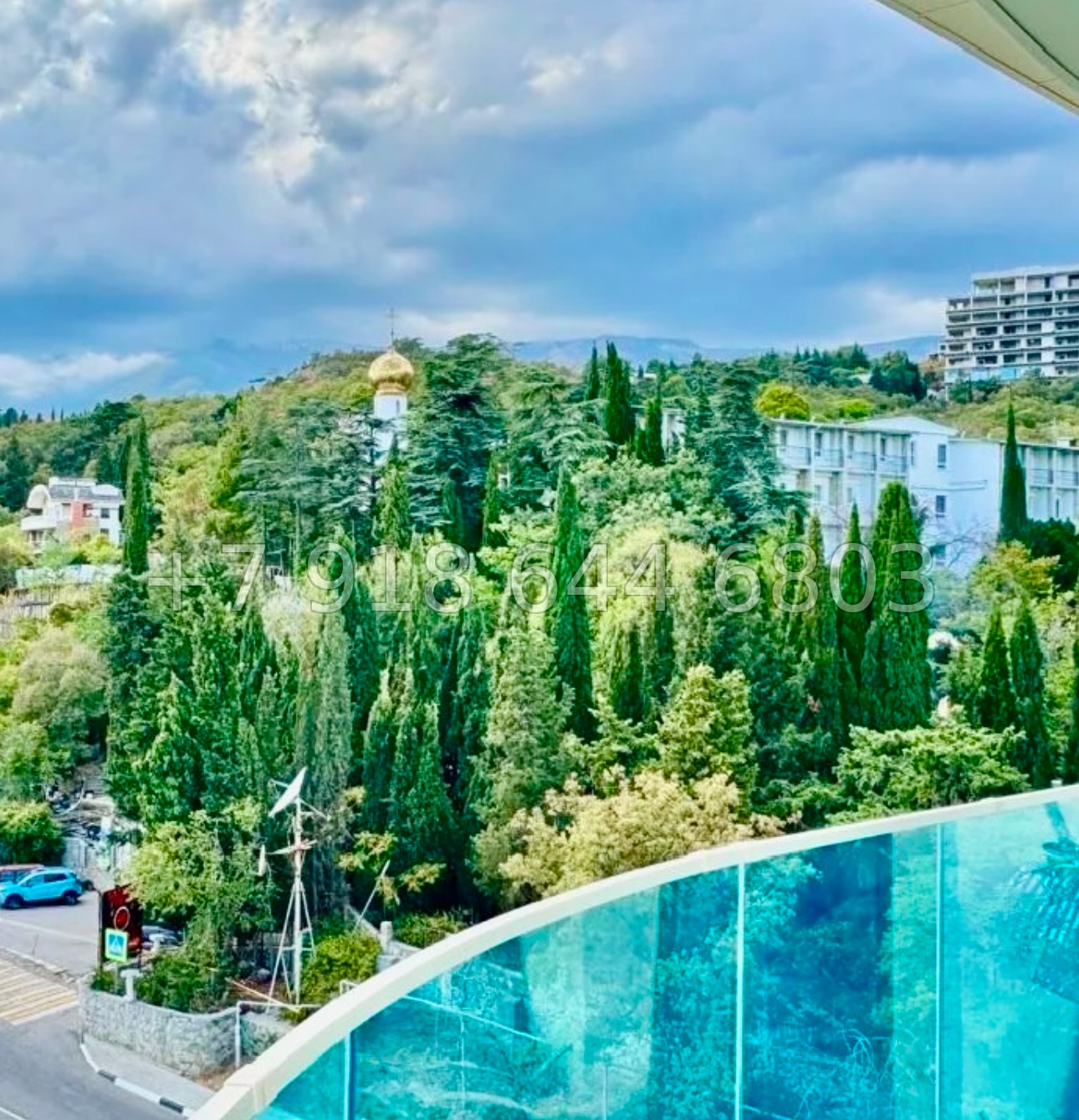 № 54 г. Центр Ялты. АК Sky Plaza 3. Апартаменты на море - миниатюра 10