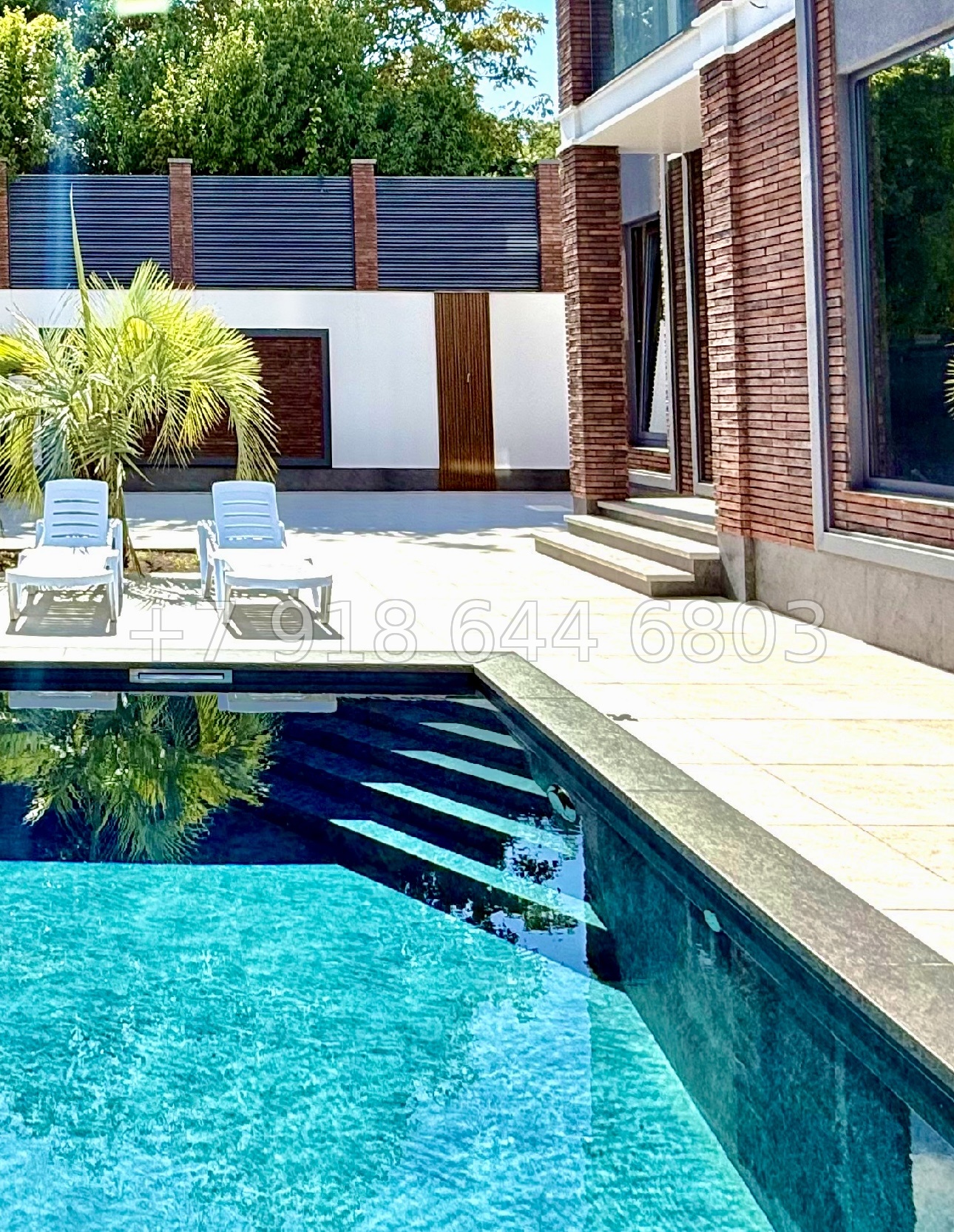 № 15 Б. Дом с бассейном в Адлере  - миниатюра 23