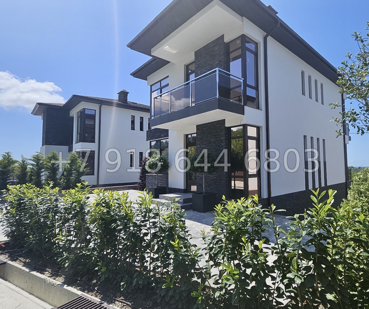 № 83 Б. Три дома с бассейном на выбор в Адлере  - миниатюра 8