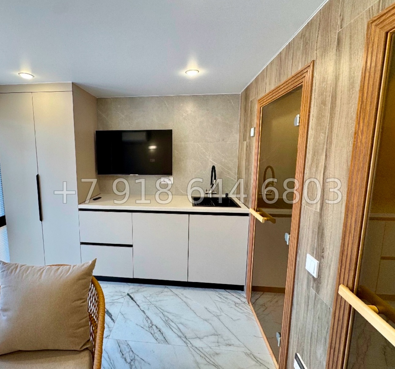 № 108 В. Дом с ремонтом и бассейном в Адлере  - миниатюра 23