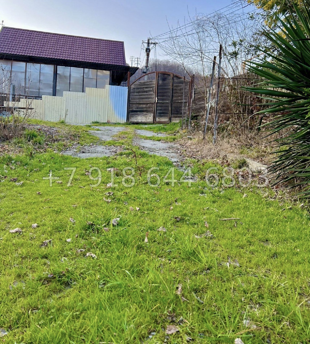 № 11у. Земля с домом в Сочи  - миниатюра 2