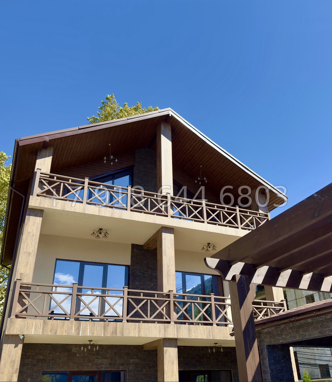 № 16 В. Дом на Красной Поляне с бассейном  - миниатюра 5