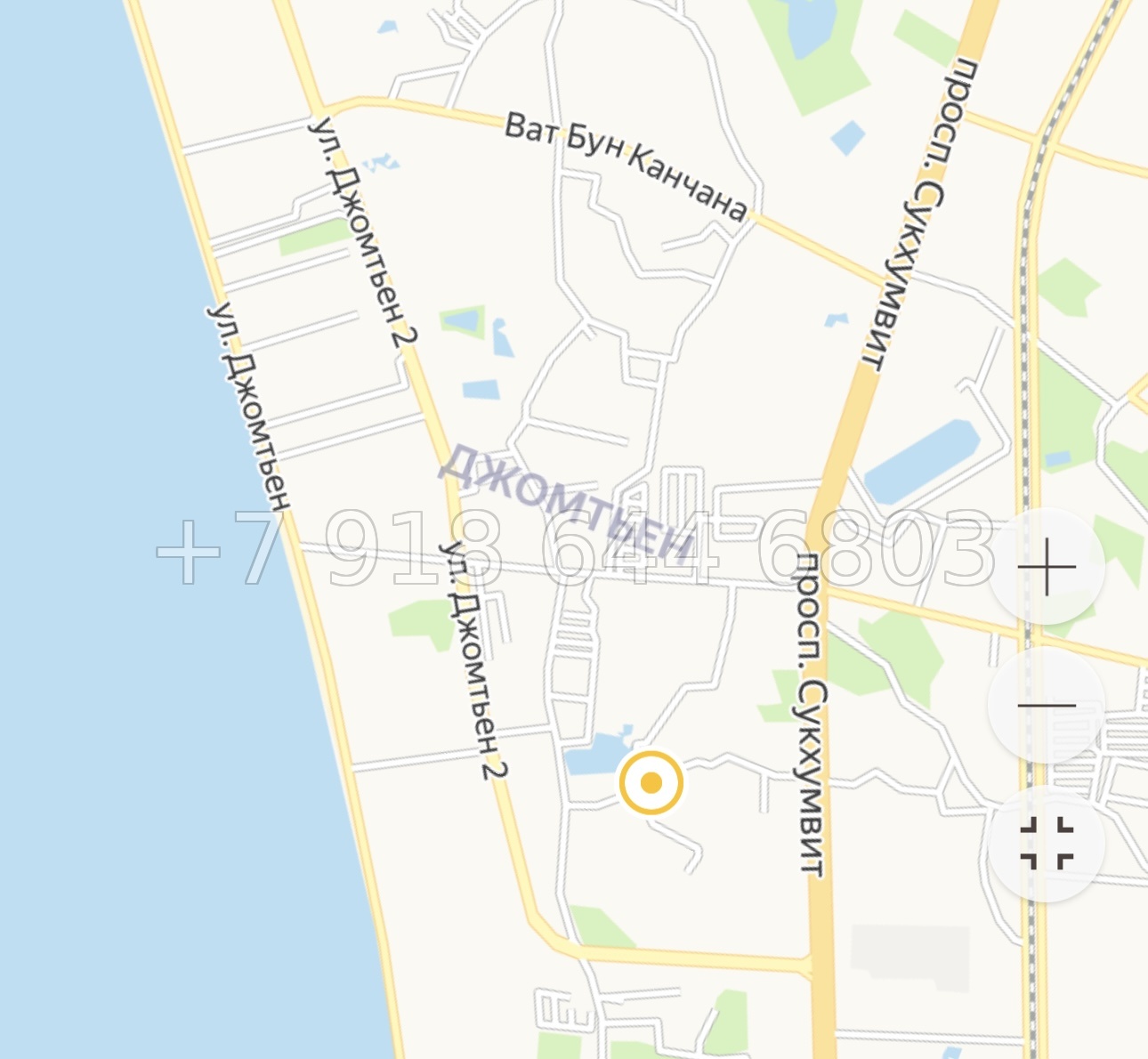 № 12. The Riviera Santa Monica Riviera Group Джомтьен пляж р-н - миниатюра 19