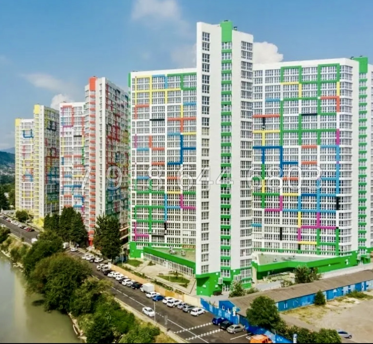 № 33р. Квартира в популярном ЖК в Сочи. ЖК 123 Сочи  - миниатюра 7