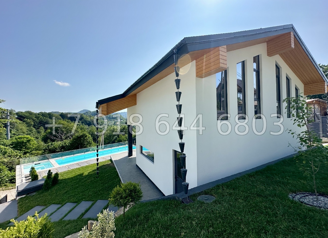 № 71 Б. Дом в горах Сочи по дороге на Красную Поляну  - миниатюра 6