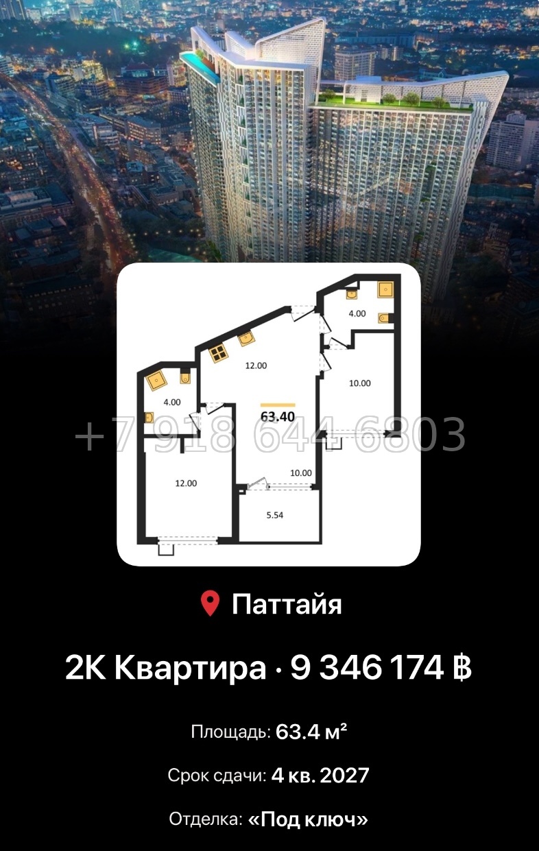 № 3. Copacabana Coral Reef . Copacabana Group Джомтьен пляж район  - миниатюра 33