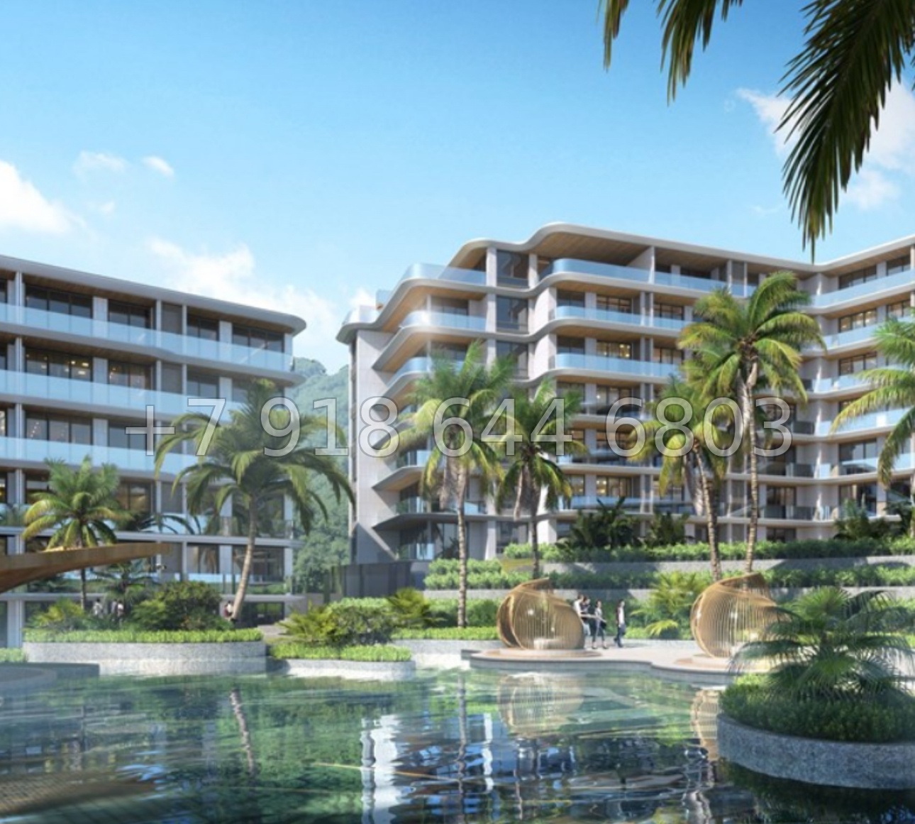 № 3. Пхукет AYANA Heights Seaview Residence T.H. Group Phuket Co., Ltd Банг Тао пляж район - миниатюра 3