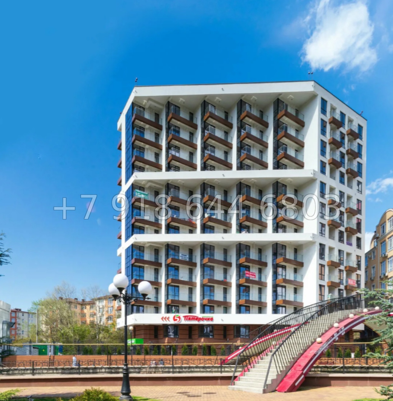 № 376 р. Трёхкомнатная квартира у моря в Сочи ЖК Мадрид 4 - миниатюра 17