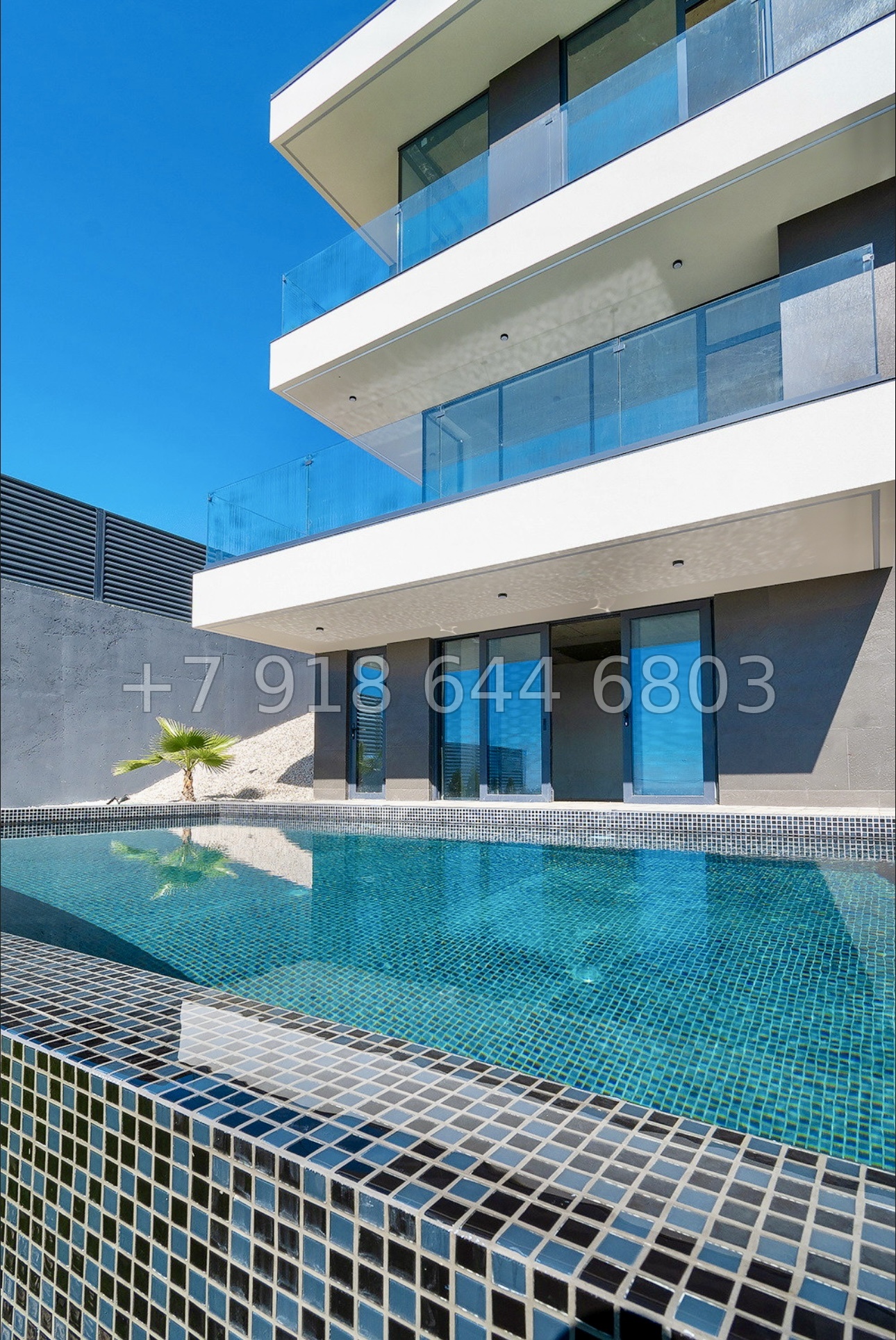 № 18 В. Два роскошных дома с бассейном и с прямым видом на море в Сочи  - миниатюра 26