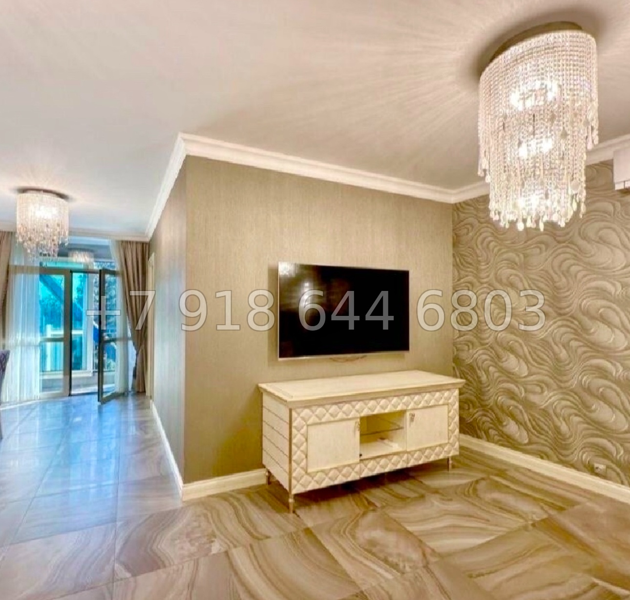 № 27е. Квартира у Дендрария в Сочи. ЖК Новая Александрия Сочи  - миниатюра 3