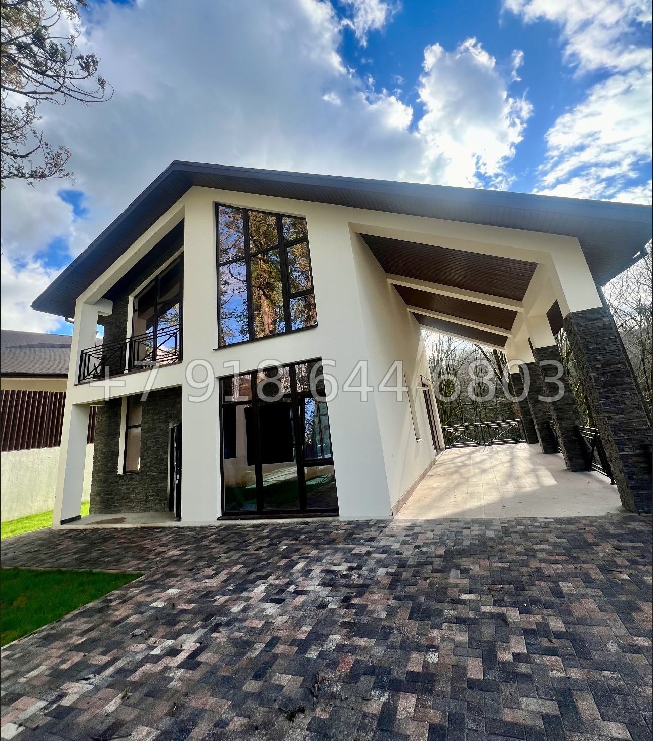 № 76 Б. Два дома Шале в Дагомысе Сочи  - миниатюра 17