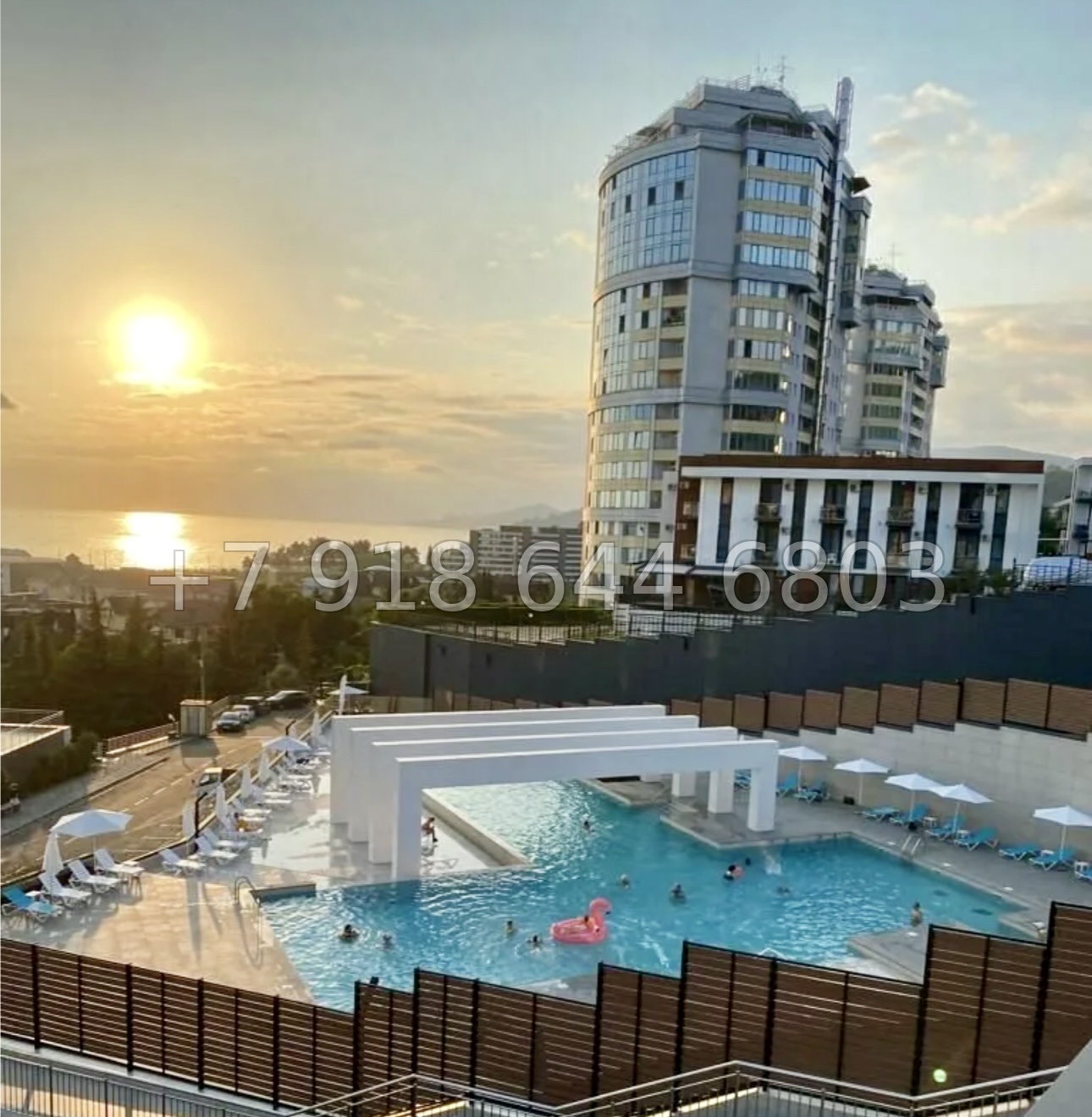 № 235 р. Четырехкомнатная квартира на море в Адлере. ЖК Морская Симфония  - миниатюра 5