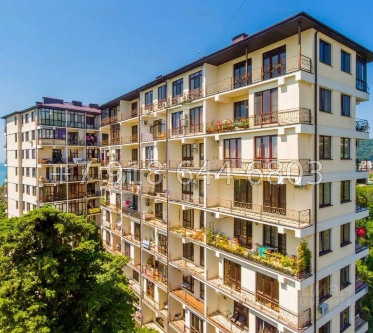 № 418 р. Квартира большая площадь в Сочи  - миниатюра 20