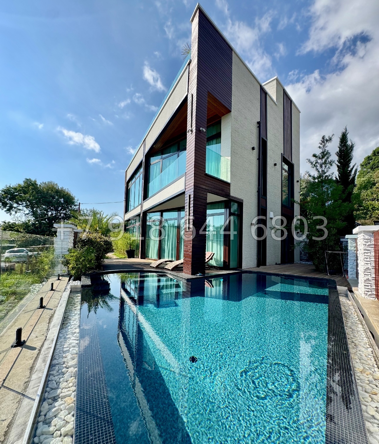 № 57 в. Дом Бали с видом на море и хорошим ремонтом  - миниатюра 1