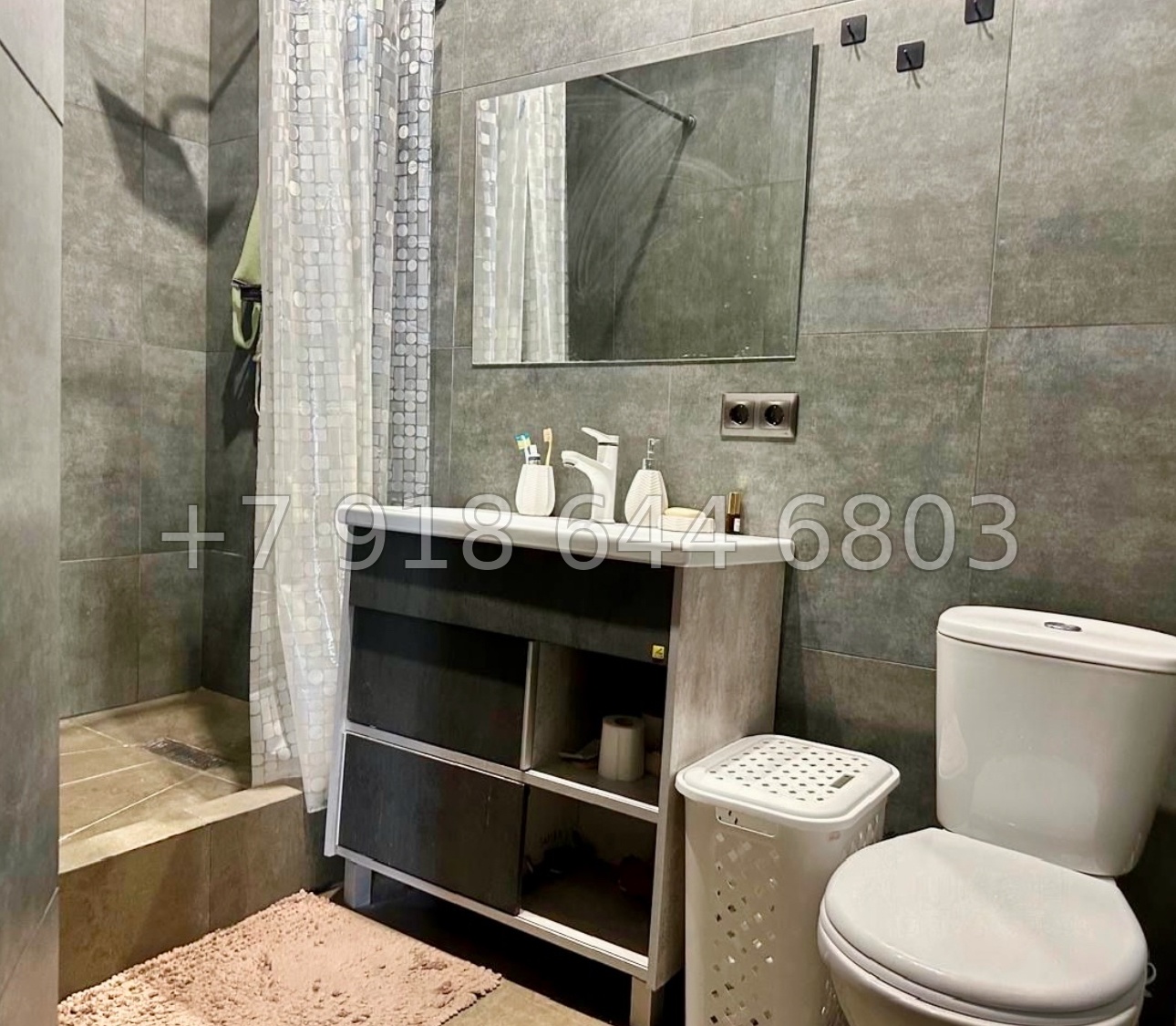 № 141 р. Трёхкомнатная Квартира в Сочи. Вид на море - миниатюра 6