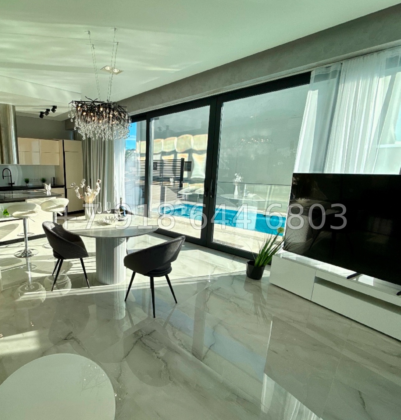 № 33в. Дом Хайтек с прекрасным видом на Чёрное море в Сочи  - миниатюра 11