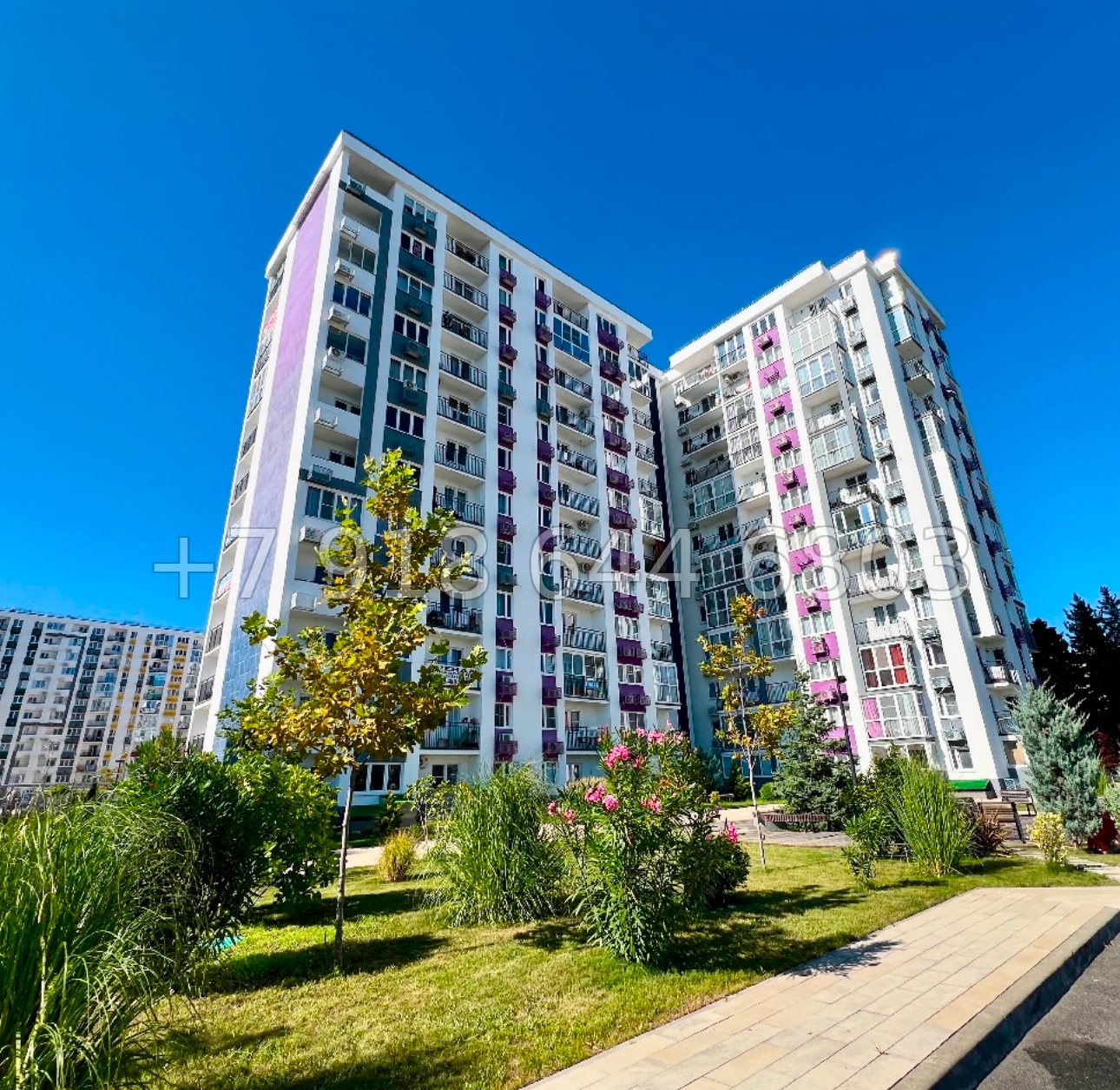 № 349 р. Евро двухкомнатная квартира в ЖК Фрукты Сириус  - миниатюра 15