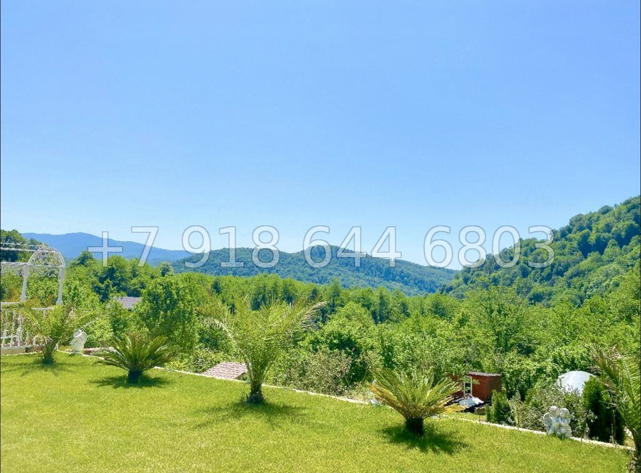 № 72 Б. Дом с озером с карпами в Адлере  - миниатюра 35