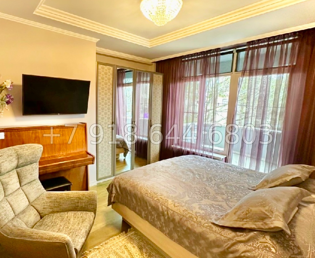 № 54 е. Квартира у моря . Район Золотого Треугольника Сочи  - миниатюра 7