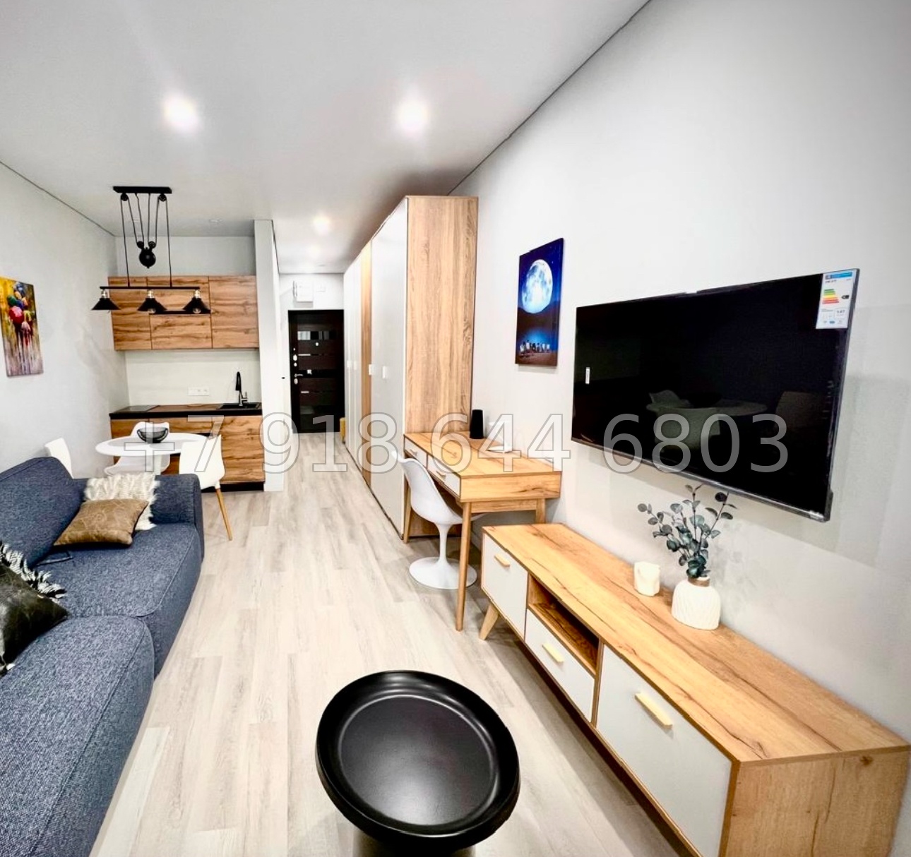 № 116 п. ЖК Сочи Парк квартира с ремонтом  - миниатюра 7