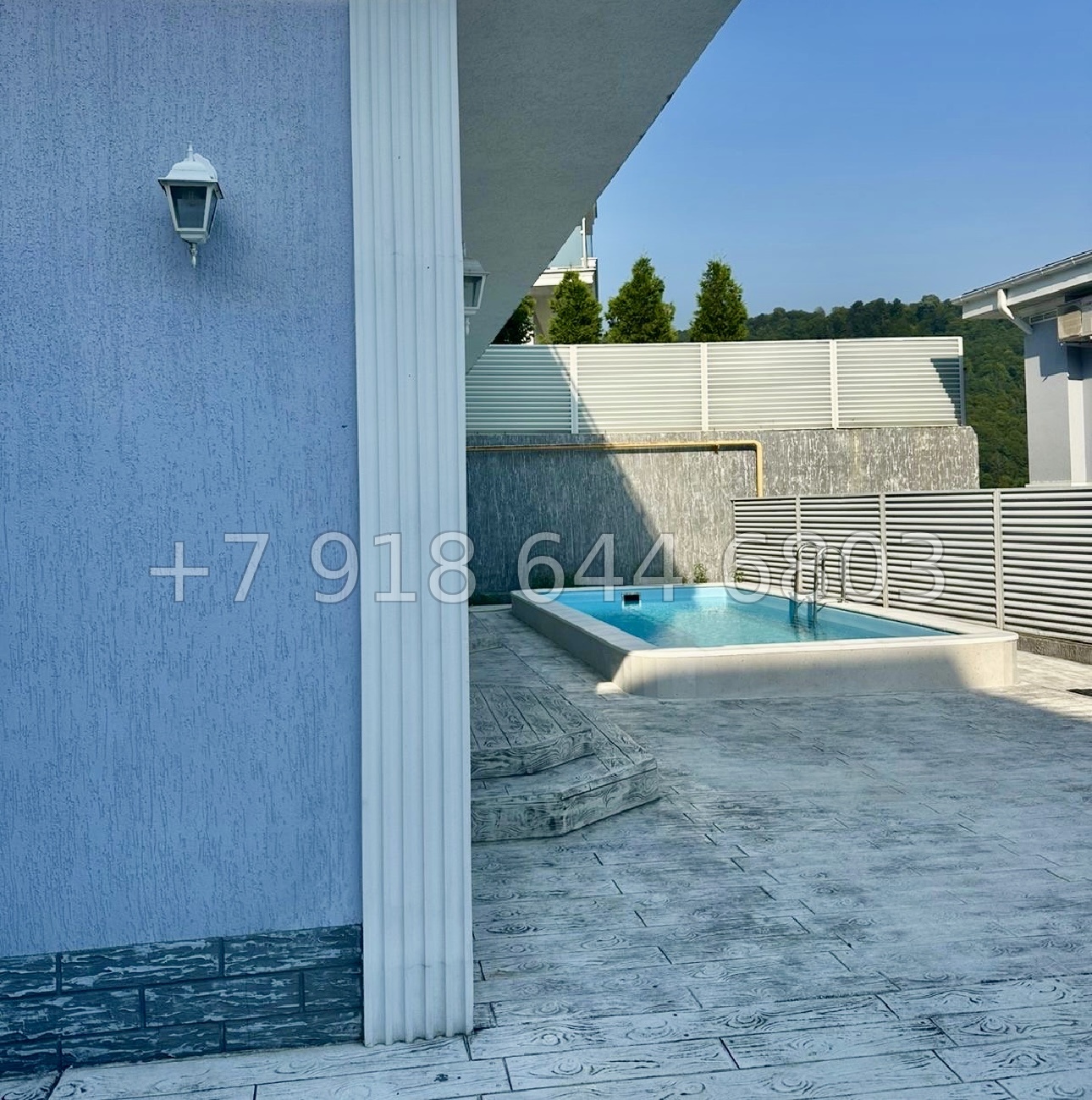 № 233 в. Дом с бассейном в Адлере  - миниатюра 4