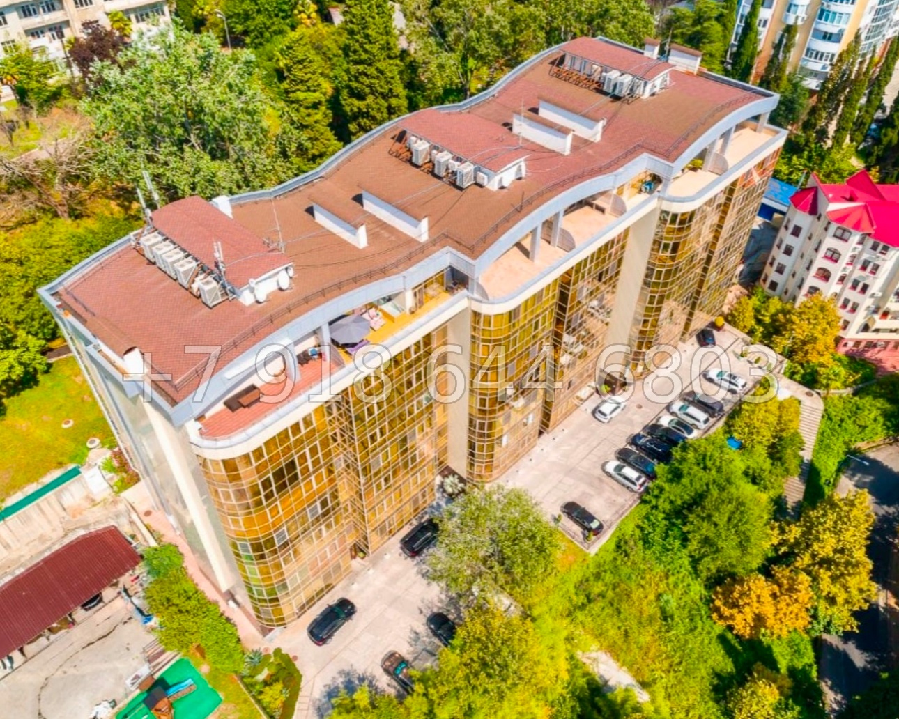 № 36е. Большая квартира в Сочи. ЖК Лазурный Сочи  - миниатюра 27