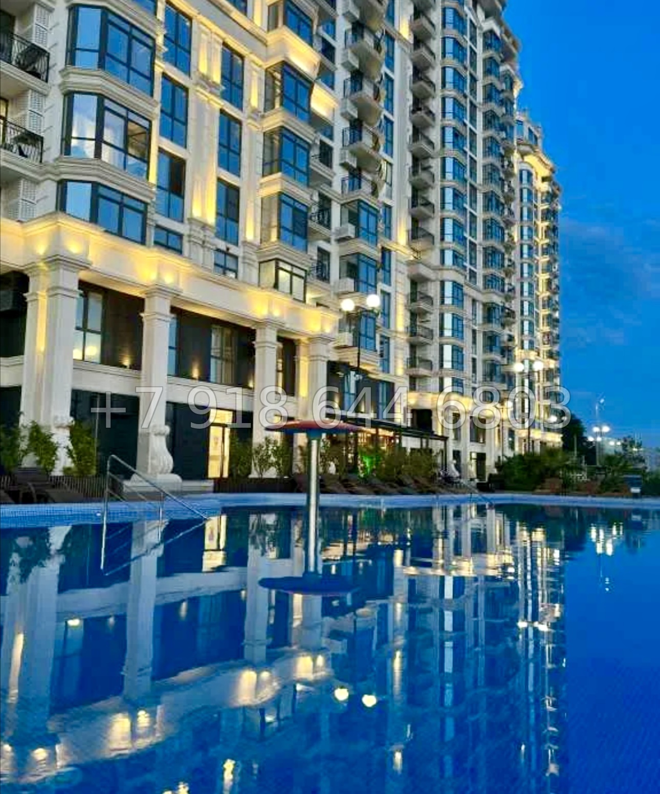 № 19р. Квартира с бассейном в Сочи.  Дорогой и качественный ремонт  - миниатюра 20