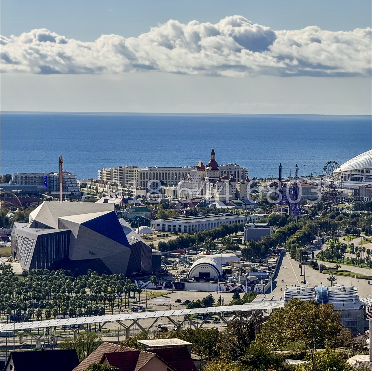 № 53 м. Дом в Адлере с видом на море  - миниатюра 18