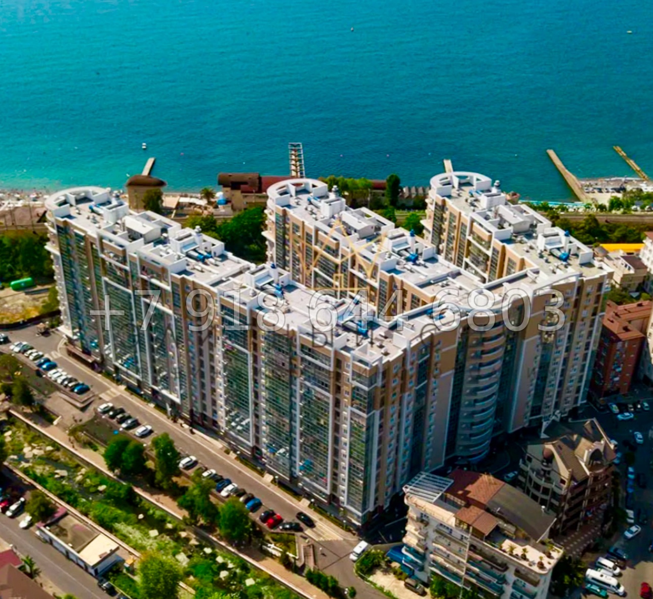 № 51р. Квартира на море в Сочи. ЖК Посейдон Сочи  - миниатюра 15