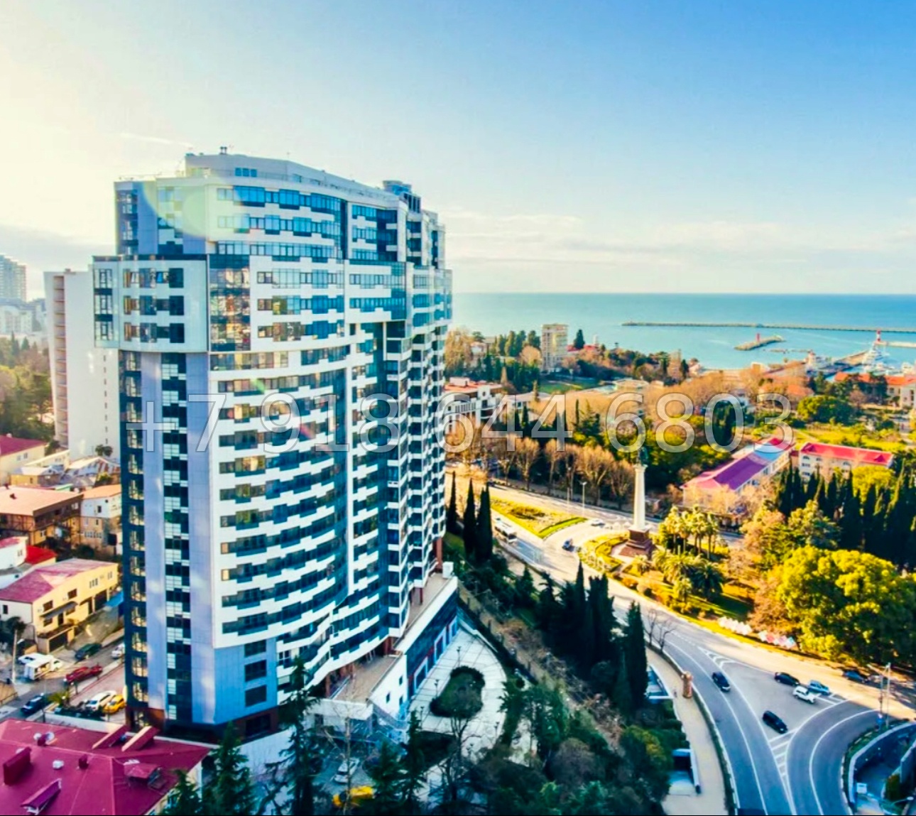 № 44 е. Квартира в ЖК Красная Площадь Сочи  - миниатюра 15