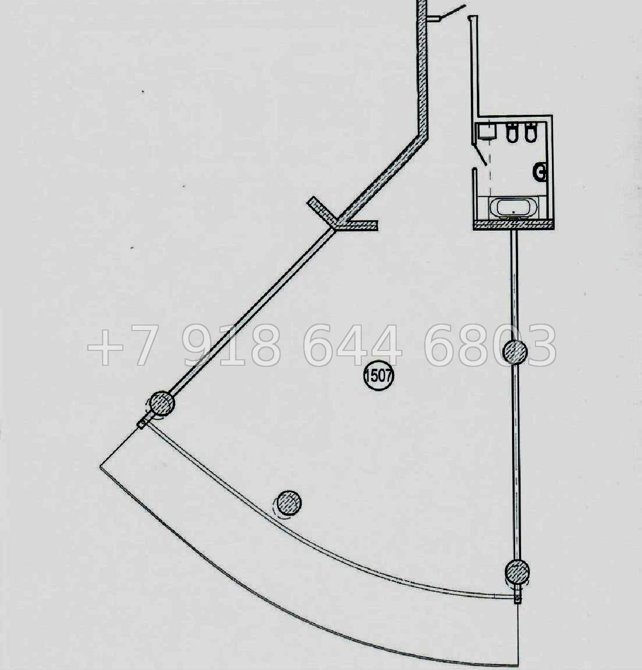 № 32 г. Крым Ялта вид на море с ЖК Аю Даг - миниатюра 7