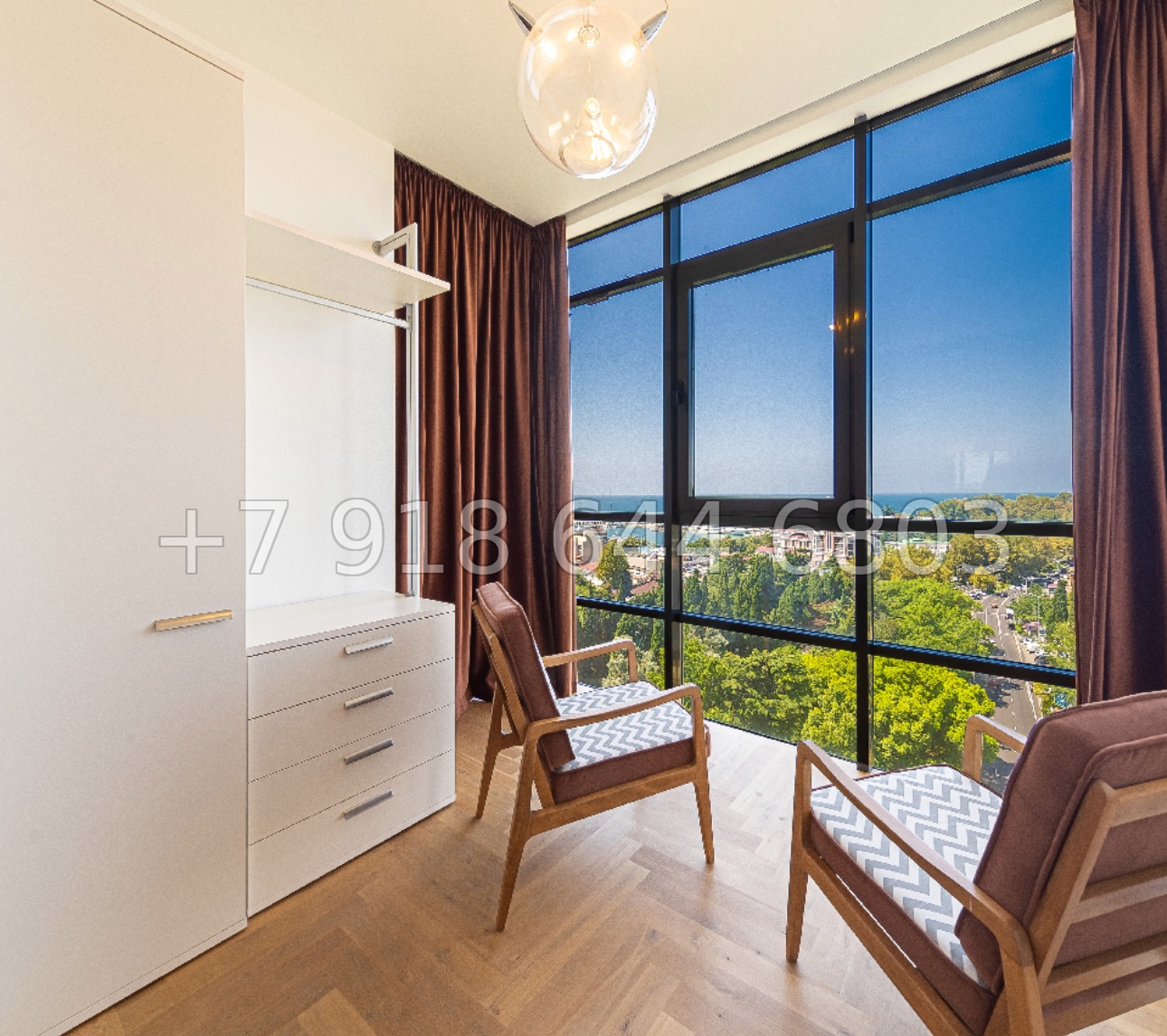 № 56 е. ЖК Красная Площадь. Квартира в центре города Сочи  - миниатюра 7