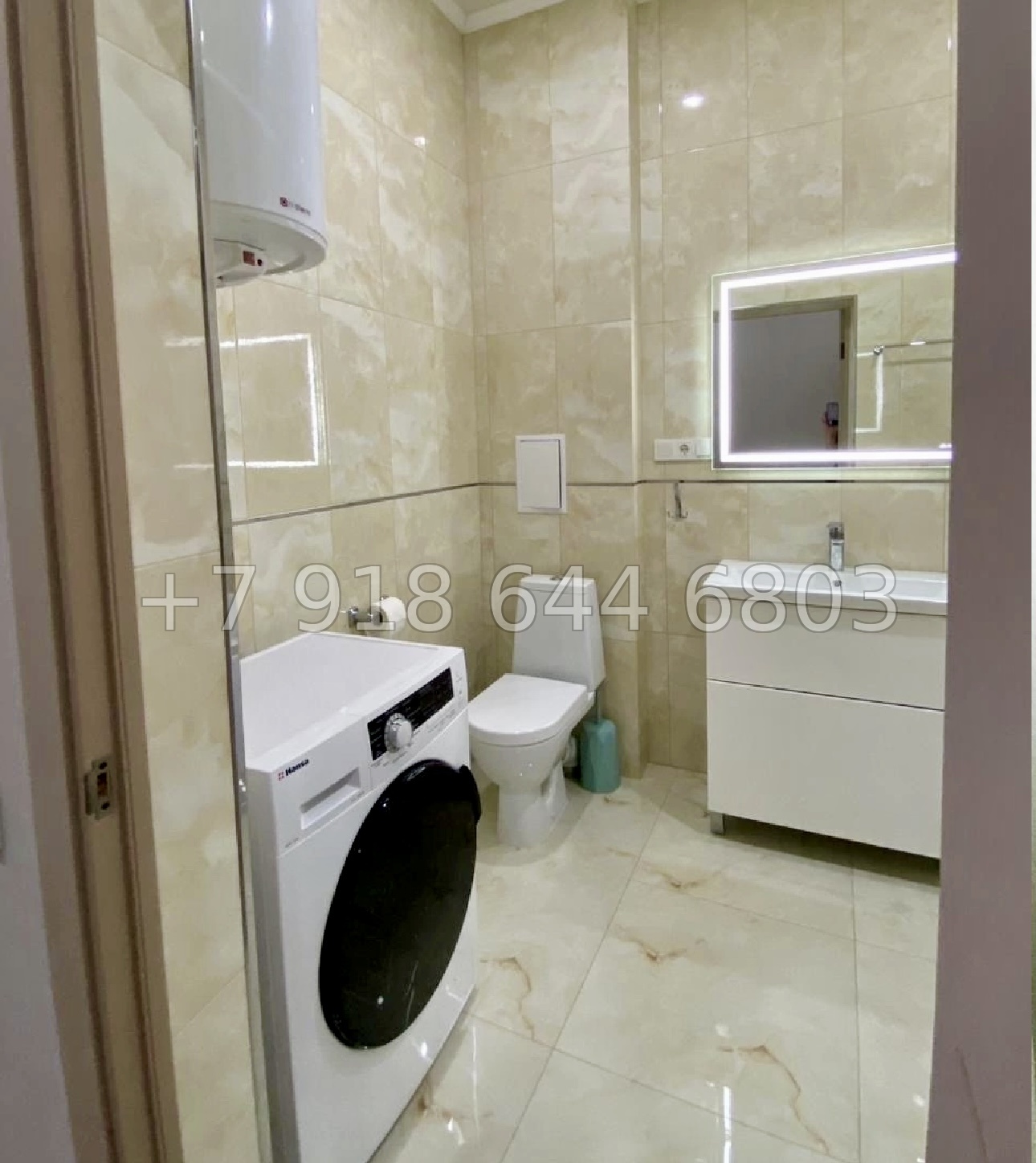 № 16 г. До моря 150 метров. Большая квартира в Ялте. Хороший ремонт  - миниатюра 9