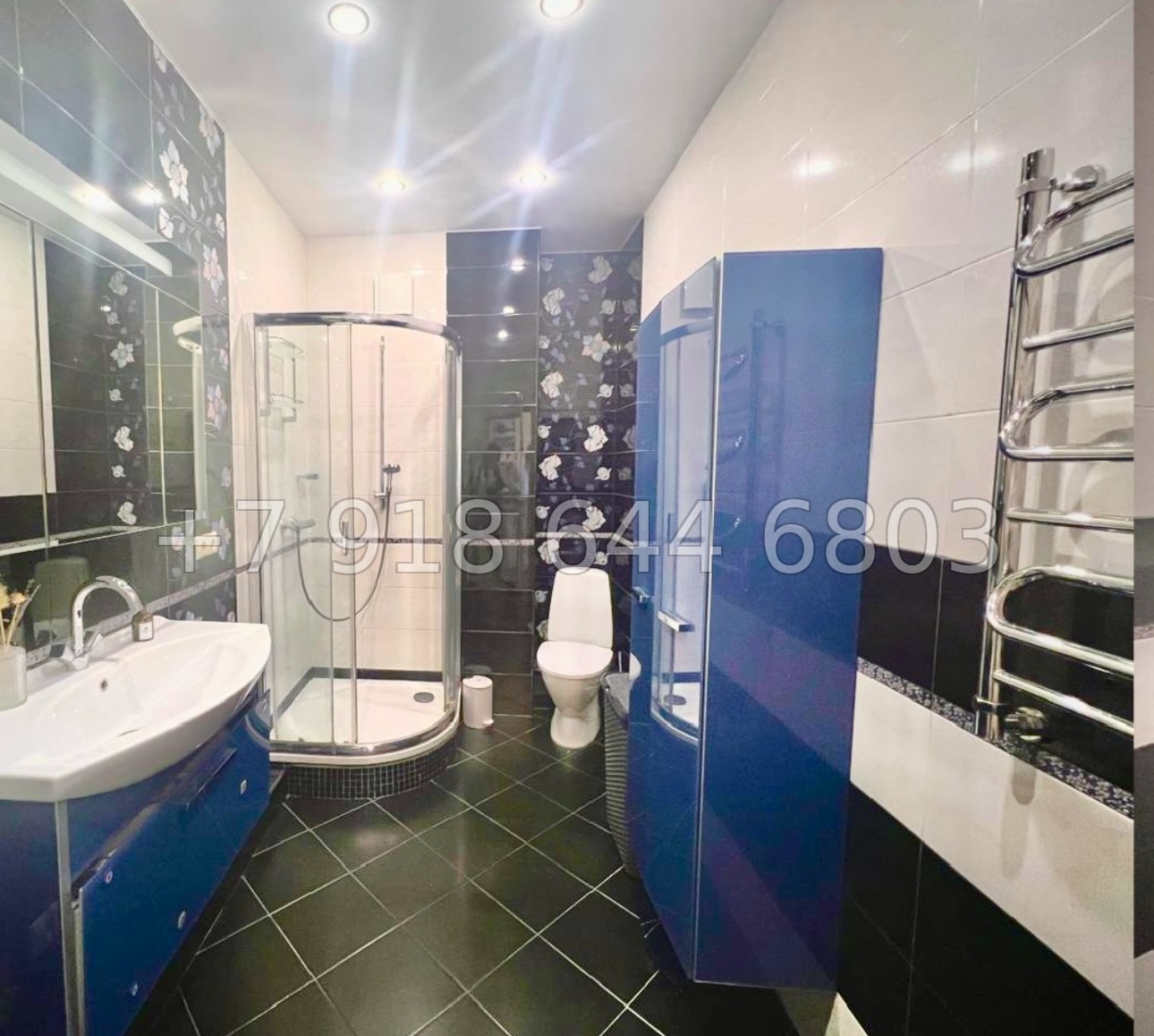 № 266 р. Трёхкомнатная Квартира в Сочи ЖК Золотой Колос  - миниатюра 6