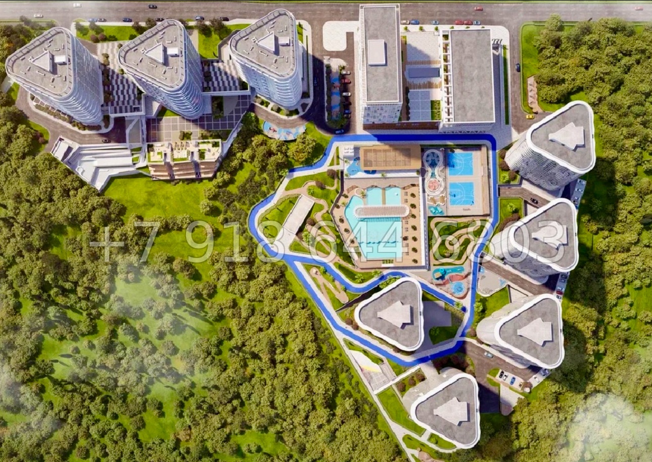 № 2ю. Алушта. Выгодные апартаменты АК Крымская Резиденция  - миниатюра 24