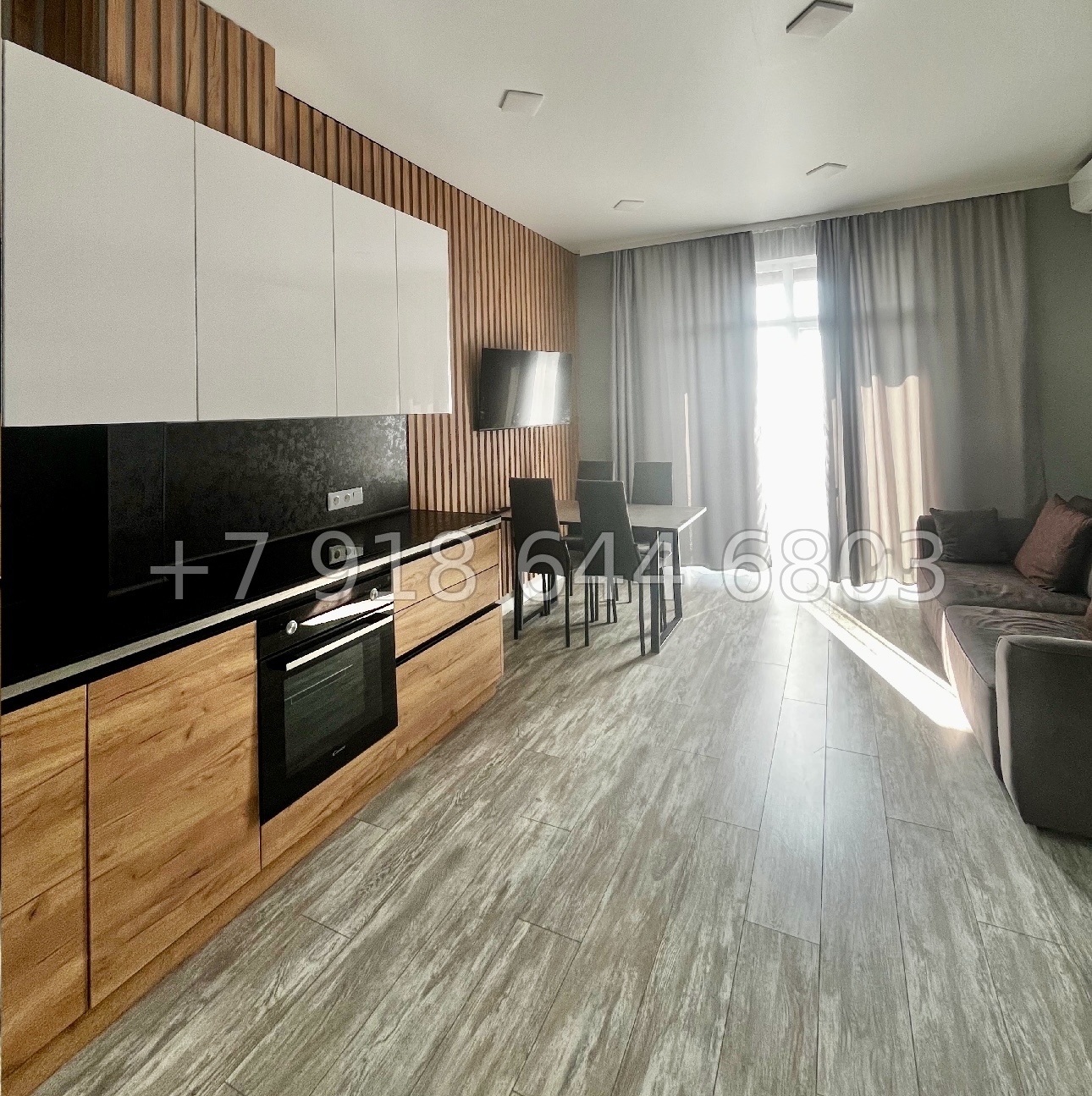 № 386 р. Трёхкомнатная квартира в ЖК Аллея Парк Сочи Дагомыс  - миниатюра 1