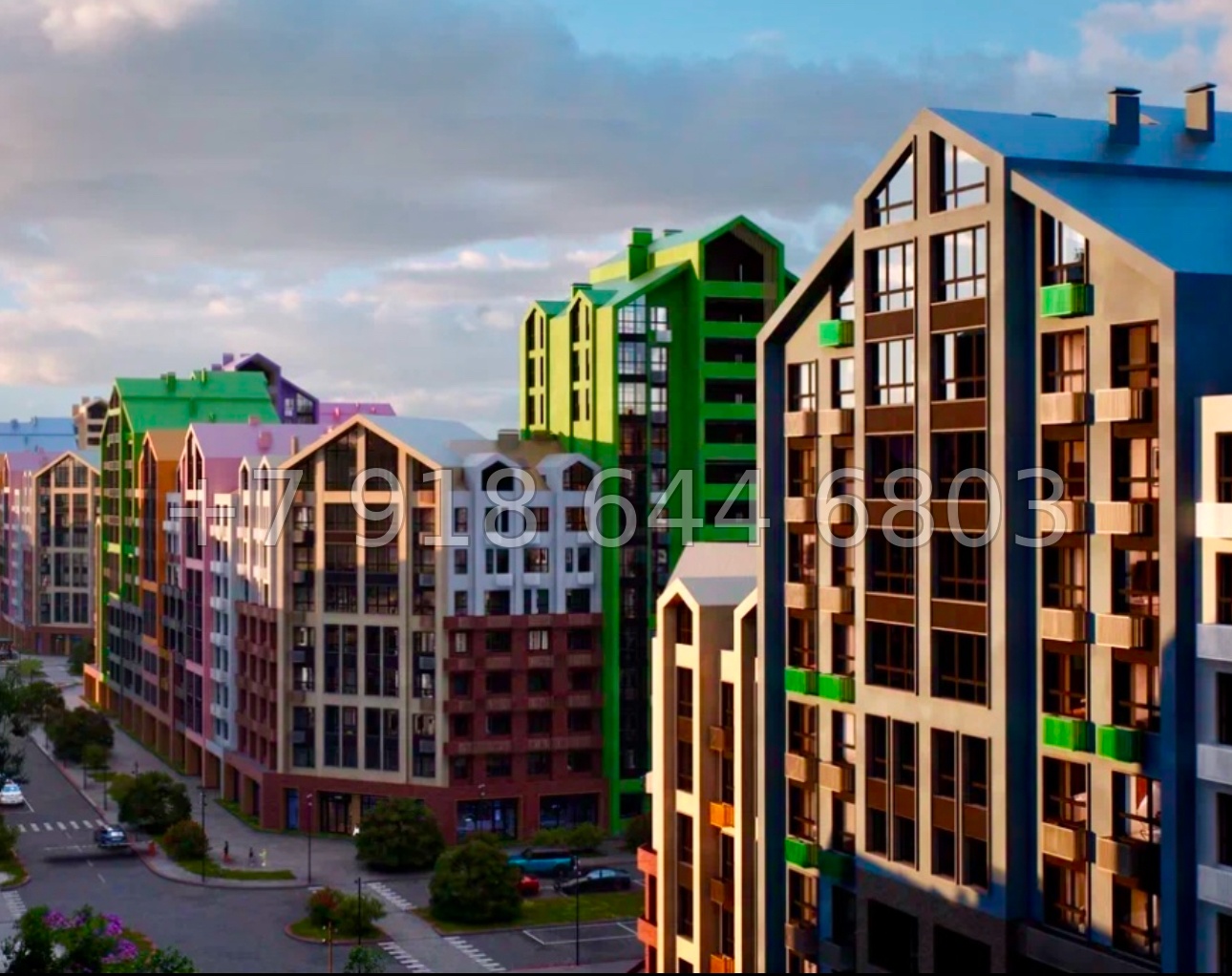 № 12ю. Мой любимый ЖК в Крыму на море ЖК Мойнако Ривьера  - миниатюра 26