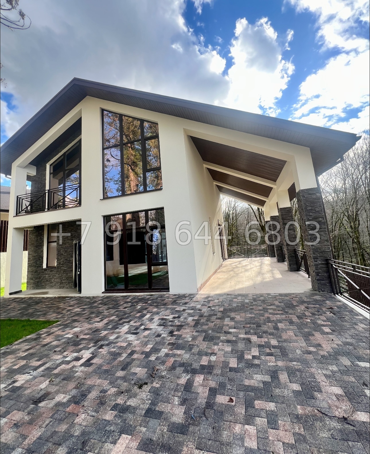 № 76 Б. Два дома Шале в Дагомысе Сочи  - миниатюра 2