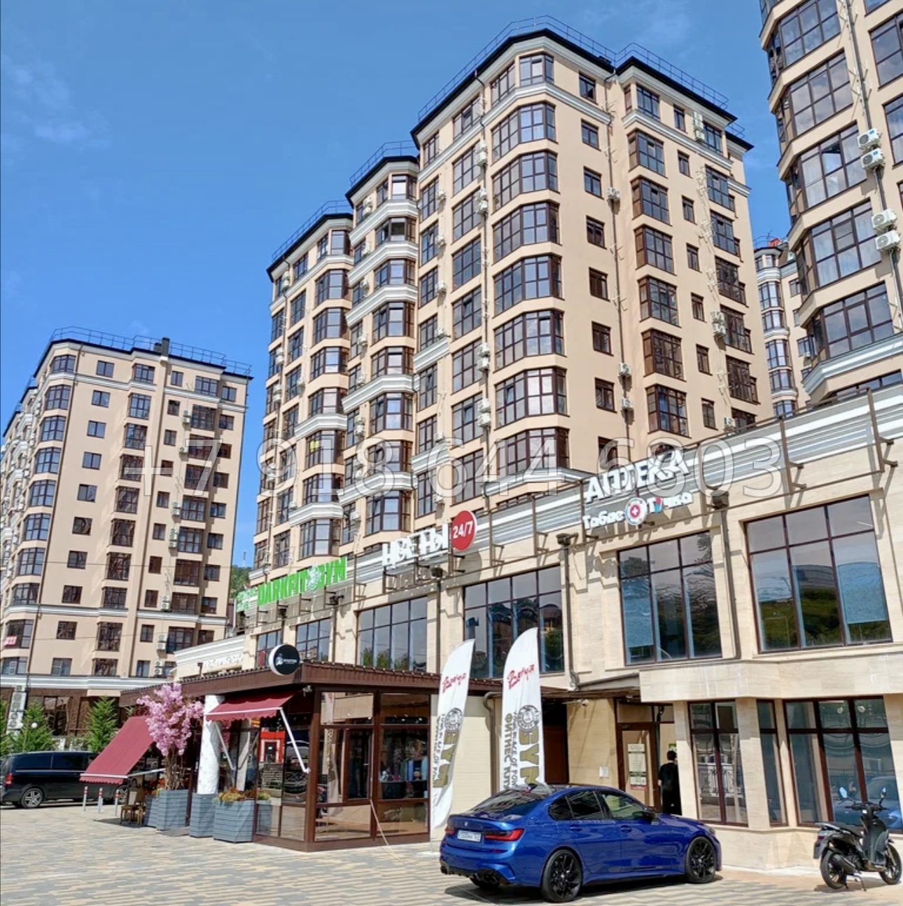 № 166 р. Квартира в ЖК Новая Заря Сочи  - миниатюра 8